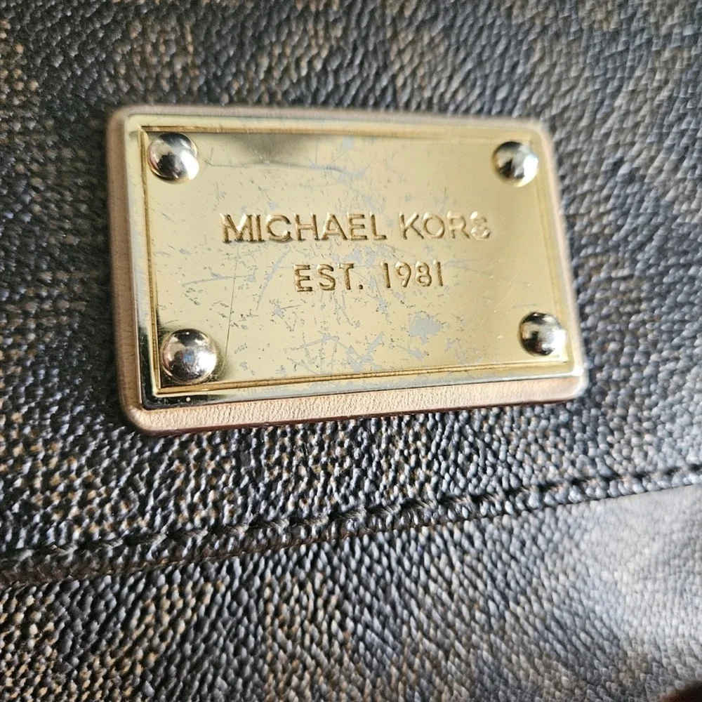 Michael Kors Dark Brown Crossbody Bag - Picture 3 of 7